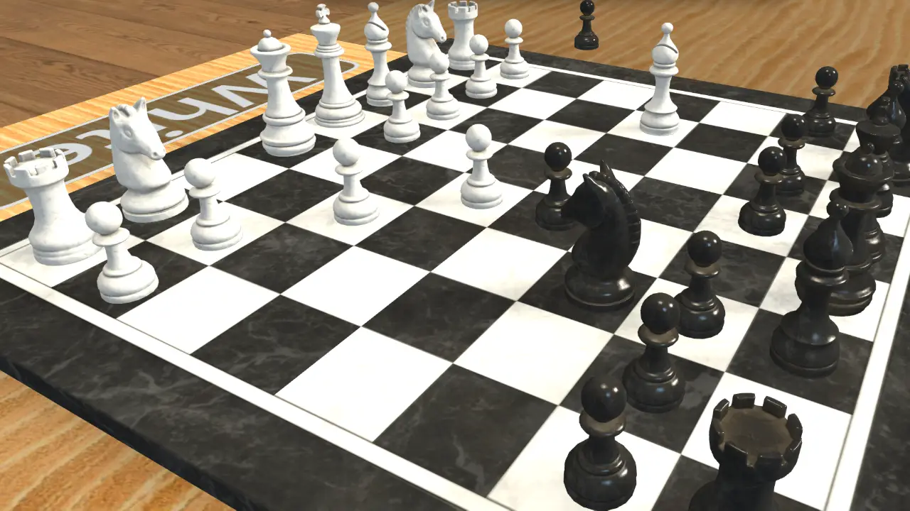 Chess — the real table
